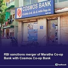 Merger of Maratha Co-op Bank with Cosmos Co-op Bank